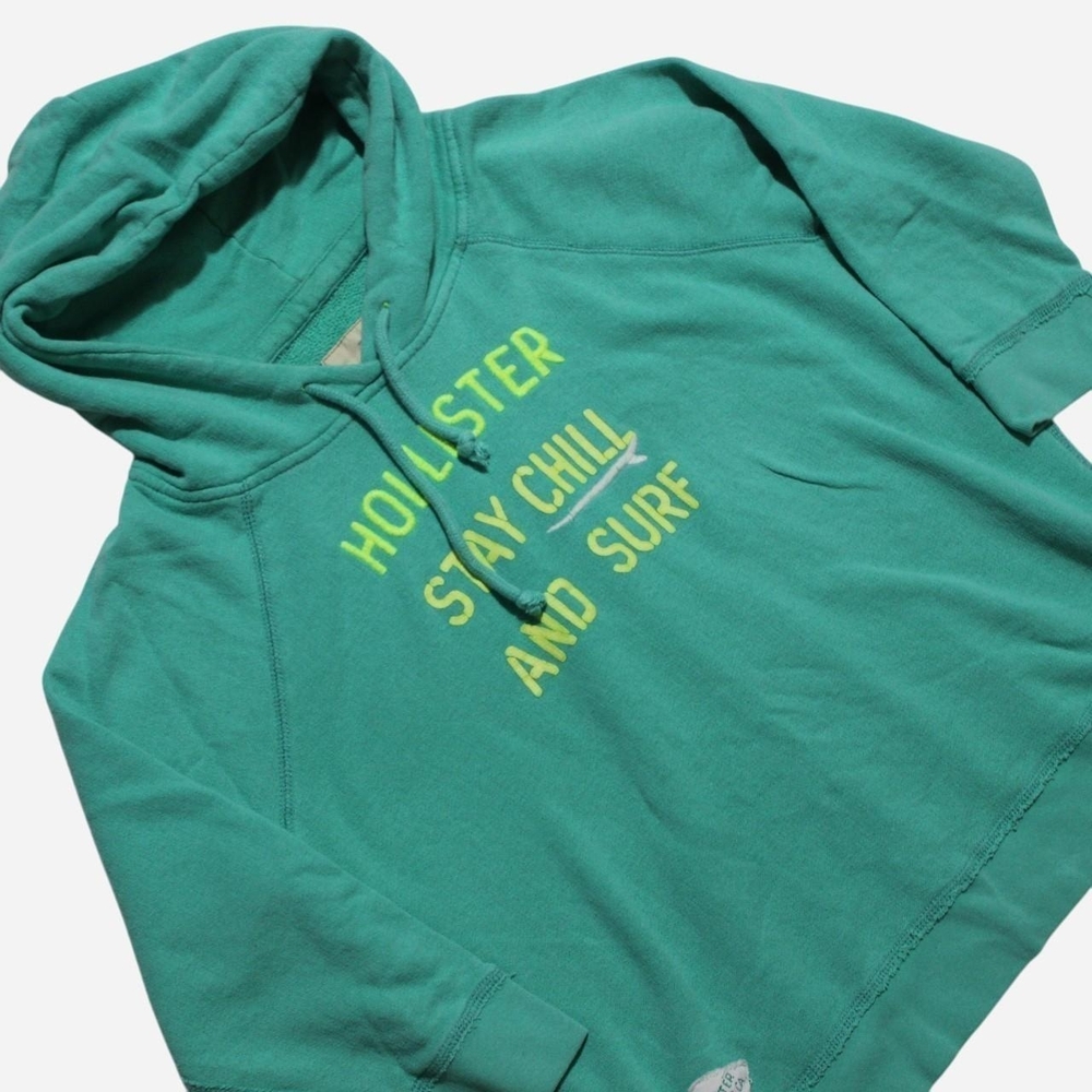 Hollister Teal Hoodie